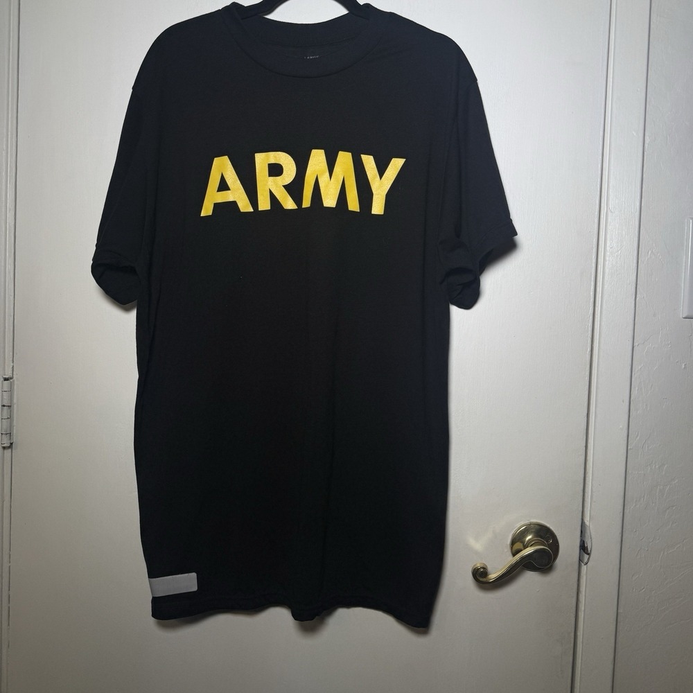 Physical Fitness Uniform U.S. Army  T Shirt Size Large Bundle Of 3 Black